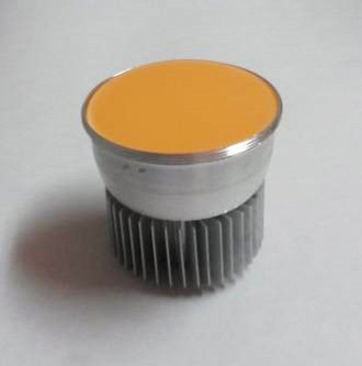 Example of LED lamps using phosphor film