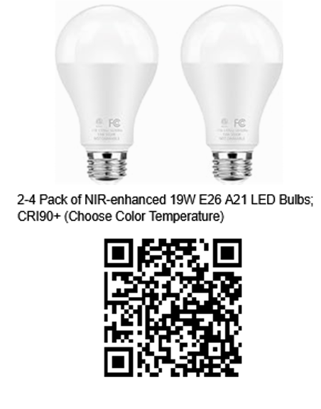 A21 NIR bulb