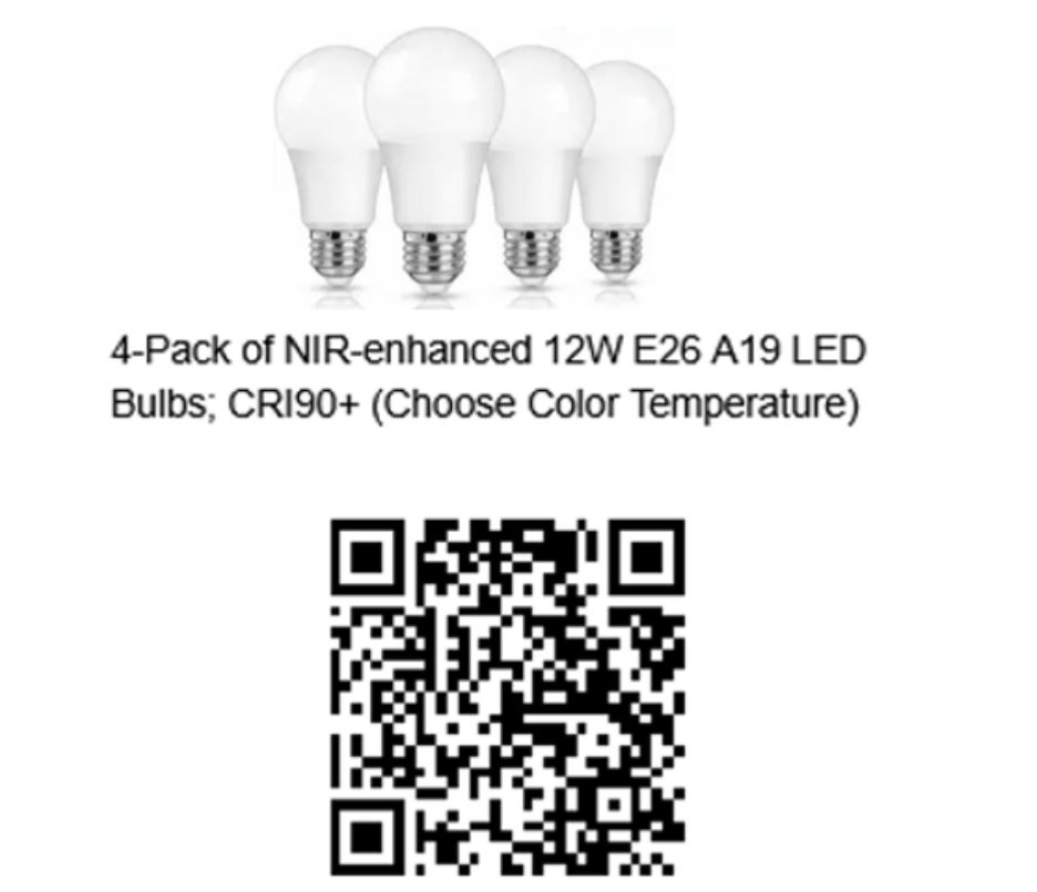 A19 NIR Bulb