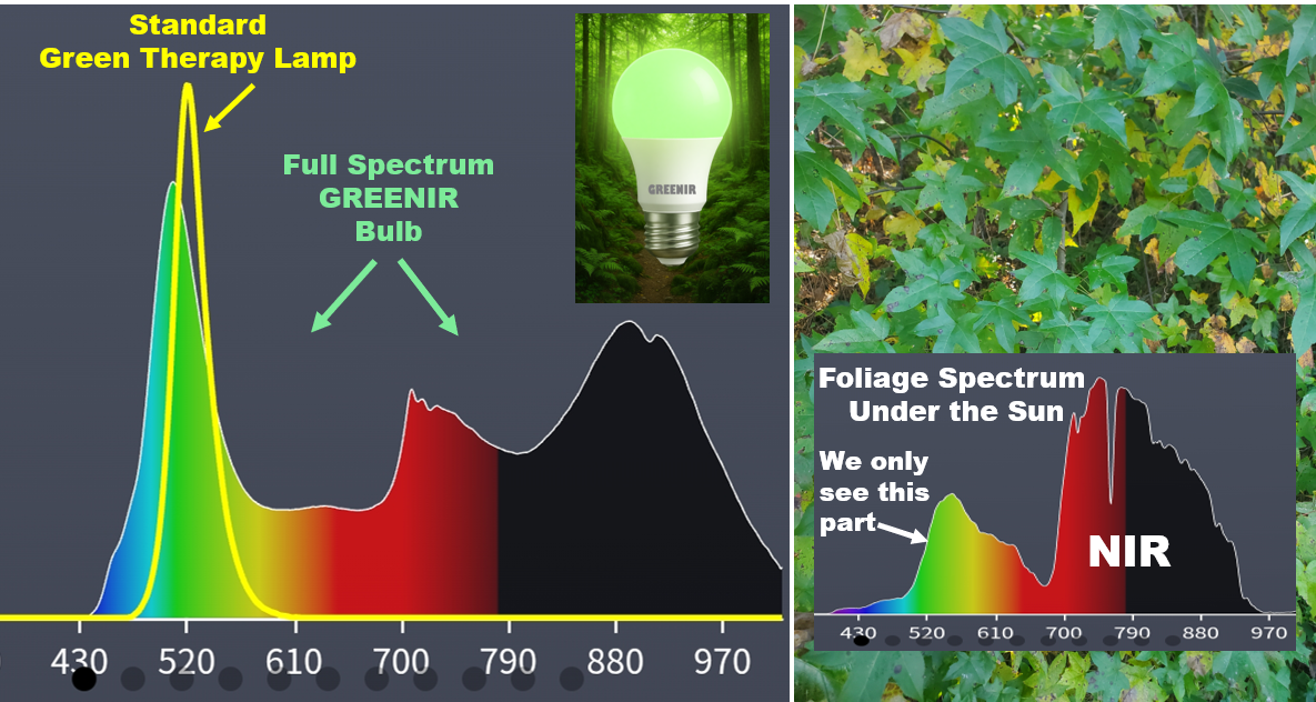 GREENIR Full Spectrum NIR Bulb