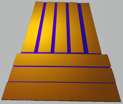 Zero blue LED amber phosphor plates