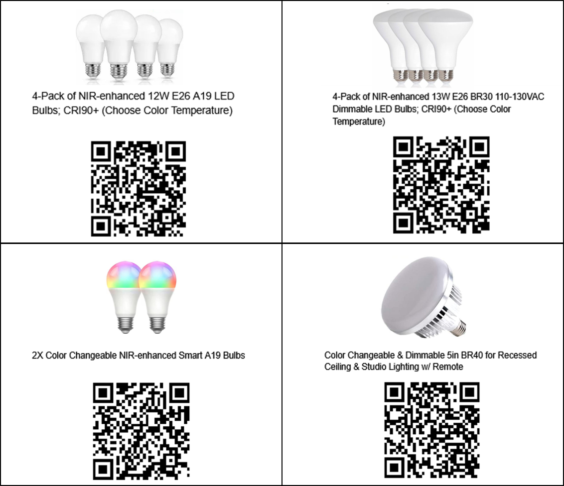 infrared light bulb